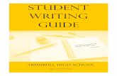 student Writing guide - …wemchs490.waynecountyschools.org/UserFiles/Servers/Server_47224... · persuasive letter, Student Writing Guide provides the tools you need to revise and