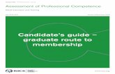 Candidate’sguide– graduaterouteto membership · PDF fileJuly 2006 APC Corporate Professional Local ... APC/ATC requirements and competencies guide, July 2006 –thisdetailsthecompetenciesyouneedto