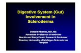 Digestive System (Gut) Involvement in · PDF fileDigestive System (Gut) Involvement in Scleroderma Dinesh Khanna, ... – Use of stimulant laxatives-acts on nerve endings in ... •