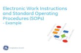 Electronic Work Instructions and Standard Operating ... · PDF fileElectronic Work Instructions and Standard Operating ... EWI/SOP Use Case Check Generator Oil Level Workflow Manual