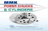 POWER CHUCKS & CYLINDERS - MMK Matsumoto Corp. · PDF filePOWER CHUCKS & CYLINDERS ... Z for General Purpose & High Speed Rotation Z ... Master Jaws：Double keys