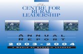 Annual t 2003-2004 - Rural Ontario Institute a personal note, ... contacts and networks that would otherwise take decades to accumulate. ... MPP Lambton-Kent-Middlesex, PA, ...