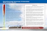 Geothermal Energy Potential - Home - Geothermal · PDF file · 2016-07-15Geothermal Energy Potential State of New Mexico ... any power generation technology. Reliable. ... and work