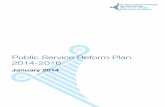 Public Service Reform Plan 2014-2016 - Agriculture · PDF file · 2016-06-15Public Service Reform Plan 2014-2016 January 2014. Index Foreword Executive Summary ... This new Public
