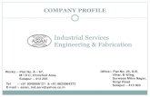 Industrial Services Engineering & Fabrication · PDF fileIII. Installation of general foundry equipments, machines and material handling systems. ... • Kirloskar Ferrous & Iron Industries,