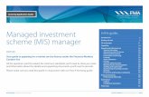 Managed investment In this guide scheme (MIS) manager · PDF fileManaged investment scheme (MIS) manager. PART B3: ... All mandatory answers and documents must be supplied before you
