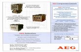 AEG Component Controls, LS-K · PDF fileTYPE XLSK AC MOTOR STARTERS AEG 3 Phase Full Voltage-Across the Line NEMA NEMA HP All Starters Supplied with BUILT-IN HEATERS Size 00-2 ENCLOSED