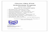 Choose Ohio First Scholarship Programregents.ohio.gov/chooseohio1st/documents/RFP092607.pdf · Choose Ohio First Scholarship Program Fiscal Year 2008 Request for Proposals (RFP) •