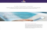 Fuze Contact Center - Home - ThinkInnovationthinkinnovation.net/.../2016/06/SolutionOverview-FuzeContactCenter.pdf · Fuze Contact Center A Solution That Fits Fuze offers cloud contact