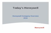 Today's Honeywell · PDF file11 Today’s Honeywell Representative Customers: OE: Audi, BMW, Bosch, Canadian Tire, Continental Teves, Daimler, Ford, ... -Caprolactam for nylon production
