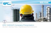 The EPC Group is certified according to DIN EN ISO 9001 ...northtrade.cz/wp-content/uploads/CR_EPC-General-Contracting_eng... · EPC GROUP Company Presentation ... The EPC Group is
