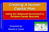 Using the Balanced Scorecard to Achieve Career Success · PDF fileUsing the Balanced Scorecard to Achieve Career Success ... BASC to the Divisions ... supportive of my mission and