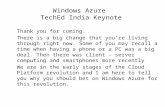 Windows Azure TechEd India Keynote - …download.microsoft.com/download/C/D/B/CDBB2CBF-9D… · PPT file · Web viewWindows Azure TechEd India Keynote. ... RiskMetrics Group. Most