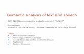 SGN-9206 Signal processing graduate seminar II, Fall · PDF fileSGN-9206 Signal processing graduate seminar II, Fall 2007 Anssi Klapuri Institute of Signal Processing, ... Semantics: