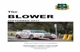 The BLOWER - · PDF filePeter and Adam Crich in Targa West BATHURST LIGHT CAR CLUB 416 CONROD STRAIGHT MT PANORAMA PO BOX 444 BATHURST ... of tyres. The situation in the Meeting was