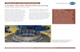 Advancing State-of-the-Art - NASA · PDF fileresearches, designs, develops, tests and evaluates new processes ... using both cutting-edge ... This new robotic fiber placement tool