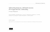 Workplace Wellness Programs Study - SHRM Online · PDF file09/05/2013 · RAND documents are protected under copyright law. - ... a study of workplace wellness programs that is required