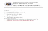 Request for Application (RFA) - System Operationsextranet.cccco.edu/Portals/1/AA/OER/2017-18/17_085_RFA.ZTCD_Phase2...Request for Application (RFA) ... chancellor to coordinate with
