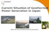 Current Situation of Geothermal Power Generation in ??s Feed-In-Tariff 5 Japanese government initiated Japan’s Feed-In-Tariff(FIT) in 2012 to accelerate the introduction of renewable
