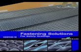 Cooper B-Line - Fastening Solutions For Safety Gratings ... GRIP STRUT planks are not secure, check fastening system for ... products be fillet welded per AWS D1.3. For more information,
