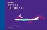 IFRS 15 for airlines - KPMG US LLP · PDF fileIFRS 15 . for airlines. Are you good to go? Application guidance. June 2017