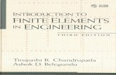 INTRODUCTION TO FINITE ELEMENTS ENGINEERING · PDF fileIntroduction to Finite Elements in Engineering ... 6.3 Finite Element Modeling: Triangular Element 181 Potential-Energy Approach,