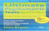 Ultimate Psychometric Tests: Over 1000 Verbal, Psychometric Tests Over 1,000 verbal, numerical, diagrammatic and IQ practice tests ... 6 Non-verbal reasoning, mechanical comprehension