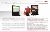 50 EPoster Digital Kiosk - CNET Contentcdn.cnetcontent.com/26/93/26939dec-08db-41bf-8085-631dc323cbc7.pdf50" EPoster Digital Kiosk ... Photo and video files can be played back using