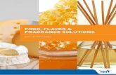 FOOD, FLAVOR & FRAGRANCE SOLUTIONS - lqa.com · PDF fileindustry applications include: ... food, flavor & fragrance solutions utilizing sift-ms static and dynamic headspace analysis