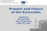Present and Future of the Eurocodeseurocodes.jrc.ec.europa.eu/doc/2013_12_WS_Balkan/presentations/... · Present and Future of the Eurocodes Gerhard Breitschaft ... The ENV versions