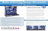 Basic Industrial Power Electricity - Intelitekintelitek.com/pdf/35-IMC1-DS01-A_GS_BasicElectricity.pdf · All trainers include competency-based curriculum ... installation, mainte-nance,