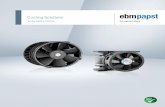 Cooling Solutions for the Lighting Industry - ebm- · PDF fileActive cooling solutions are a new contender in LED thermal management systems. Dissipating heat directly from the core