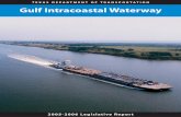 TEXAS DEPARTMENT OF TRANSPORTATION Gulf … Intracoastal Waterway 2005-2006 Legislative Report TEXAS DEPARTMENT OF TRANSPORTATION