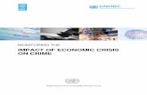 IMPACT OF ECONOMIC C RISIS ON CRIME - United · PDF file · 2012-02-03Assessing the impact of economic predictors ... the analysis examines in particular the period of global financial