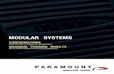 modular systems - m.b5z.netm.b5z.net/i/u/10040451/f/Paramount_Mod_Bro.pdf · In addition to the Cable Crossover station,the new Paramount Modular Systems offers a choice of five other