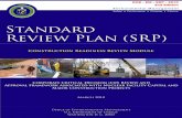 Standard Review Plan (SRP) - · PDF fileIndependent Project Review MS ... process that focus on key management and technical aspects related to construction ... Project Controls Project