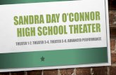 Sandra Day O’Connor High School Theater · PDF filemidsummer night’s dream ... scoring the script (10 minute scene) playwriting (competition) musical theater (gala) play reading