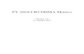 FY 2018 CIO FISMA Metrics v1 2018 CIO... · 3 conduct regular risk management assessments established in Executive Order (EO) 13800 “Strengthening the Cybersecurity of Federal Networks