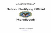 SCO Handbook - U.S. DEPARTMENT OF VETERANS …benefits.va.gov/GIBILL/docs/job_aids/SCO_Handbook.pdf · What Beginning Date Must a School Report to VA? ... Sample Primary School Letter