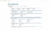Handbook -  · PDF file294 Handbook Noun A noun is a word that names a person, ... common nouns. Specific Person ... Joey told himself he would study harder next time