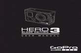HERO3 UM Black Edition ENG MASTER - Visual Arts … the cable to a power source such as a computer, GoPro Wall Charger or GoPro Auto Charger. No damage will occur to the camera or