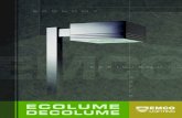 EMCO Ecolume - Decolume Brochure - Villa LightingEMCO reservestherighttochangematerialsormodifythedesign ofitsproductwithoutmodification. ARMMOUNT Dimensions 14'' 18''