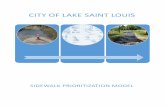 CITY OF LAKE SAINT LOUIS1C3DDF92-5482-4DB6-9D09... · Prioritization System Background ... distance to a destination. Clarence Perry, used a quarter mile circle to depict the five