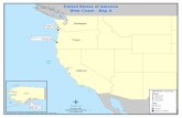United States of America, West · PDF fileP!P!P Pacific Ocean California Oregon Washington Oregon LNG Astoria, OR Jordan Cove Energy Project Coos Bay, OR United States of America West