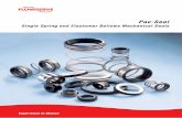 Single Spring and Elastomer Bellows Mechanical · PDF file4 Our resilient O-ring mounted seal design is technically efficient (readily accommodating misalignment and vib-ration) and