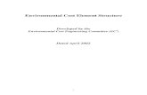 Environmental Cost Element Structure · PDF fileEnvironmental Cost Element Structure Developed by the Environmental Cost Engineering Committee (EC2) ... 11 Program-Specific Cost Category