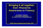 Bringing it all together: from Phonemic Awareness to Fluencyfcrr.org/science/pdf/torgesen/core_pafluency.pdf · Bringing it all together: from Phonemic Awareness to Fluency ... Factors