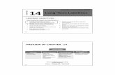 ch14 Long-Term Liabilities - Komputer Akuntansi · PDF file14-9 Valuation of Bonds Payable LO 3 Describe the accounting valuation for bonds at date of issuance. Issuance and marketing