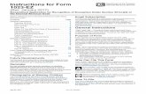 Instructions for Form 1023-EZ (Rev. January 2017) · PDF fileInstructions for Form ... (1-800-843-5678) if you recognize a child. Email Subscription ... to the Internal Revenue Service.