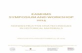 EAMHMS SYMPOSIUM AND WORKSHOP 2015 -  · PDF fileEAMHMS SYMPOSIUM AND WORKSHOP 2015 ... vacuum filtration and dialysis, ... opened during decalcification process,